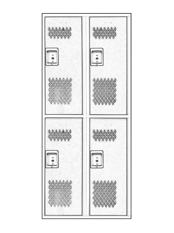 4 ドア溶接ロッカー